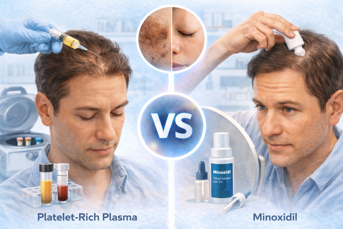 Platelet-Rich Plasma vs. Minoxidil: Which Is More Effective for Hair Loss?